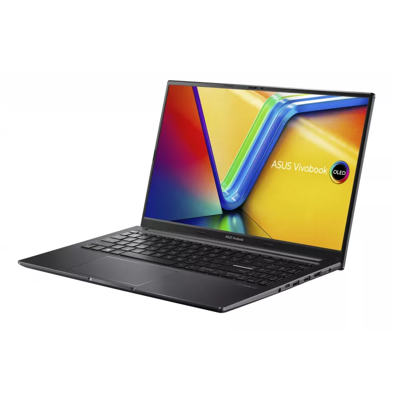 ASUS Vivobook 15 OLED M1505YA-L1394W AMD Ryzen™ 7 7730U Klēpjdators 39.6 cm (15.6 collu) Full HD 16 GB DDR4-SDRAM 512 GB SSD Wi-Fi 6E (802.11ax) Windows 11 Home Melns