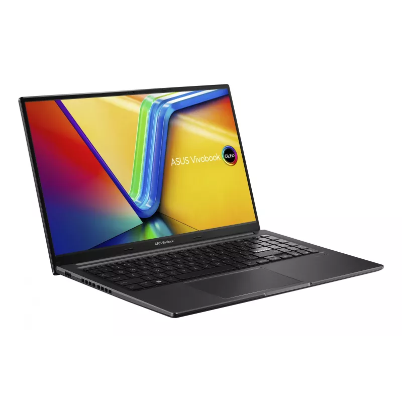 ASUS Vivobook 15 OLED M1505YA-L1394W AMD Ryzen™ 7 7730U Klēpjdators 39.6 cm (15.6 collu) Full HD 16 GB DDR4-SDRAM 512 GB SSD Wi-Fi 6E (802.11ax) Windows 11 Home Melns