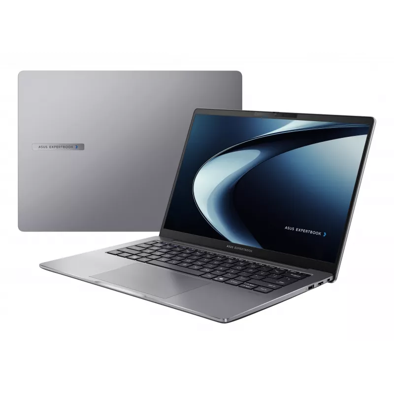ASUS ExpertBook P3 P3405CVA-NZ0416 klēpjdators, 14 collu WQXGA, Intel Core i7-13620H, 16 GB DDR5, 512 GB SSD, Wi-Fi 6, Vācu pelēks