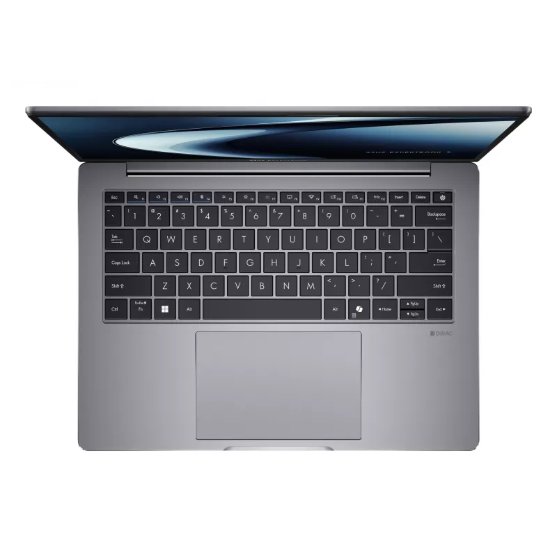 ASUS ExpertBook P3 P3405CVA-NZ0416 klēpjdators, 14 collu WQXGA, Intel Core i7-13620H, 16 GB DDR5, 512 GB SSD, Wi-Fi 6, Vācu pelēks