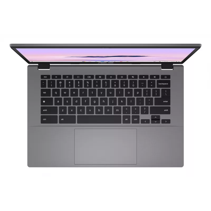 ASUS Chromebook Plus CX34 CX3402CVA-PQ1230 Intel® Core™ i3 i3-1315U 35.6 cm (14 collu) Skārienjutīgs Full HD 8 GB LPDDR5x-SDRAM 256 GB UFS Wi-Fi 6E (802.11ax) ChromeOS Vācu Pelēks