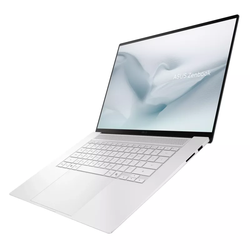 ASUS Zenbook S16 UM5606GA-SR334W Copilot+ PC AMD Ryzen AI 9 465 klēpjdators 40.6 cm (16 collu) Skārienekrāns 3K 32 GB LPDDR5x-SDRAM 1 TB SSD Wi-Fi 7 (802.11be) Windows 11 Home Balts