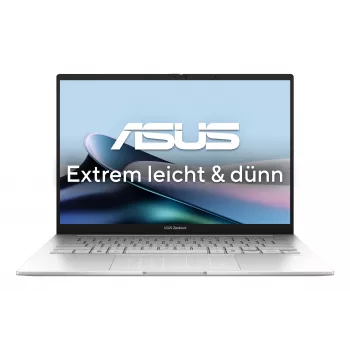 ASUS Zenbook 14 OLED UX3405CA-QD1302W Intel Core Ultra 7 255H klēpjdators 35,6 cm (14 collu) WUXGA 16 GB LPDDR5x-SDRAM 1 TB SSD Wi-Fi 7 (802.11be) Windows 11 Home German Silver