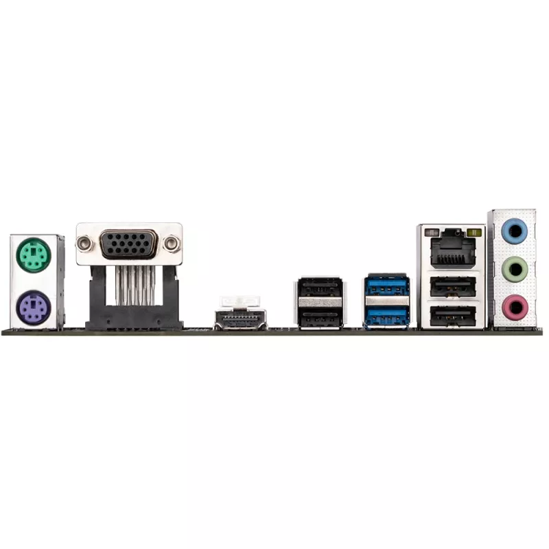 GIGABYTE H610M H Mātesplate – atbalsta Intel Core 14. paaudzes CPU, 6+1+1 hibrīda digitālais VRM, līdz 5600MHz DDR4 (OC), 1xPCIe 3.0 M.2, GbE LAN, USB 3.2 Gen 1