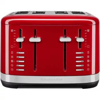 KitchenAid 5KMT4109EER 7 4 šķēles 1640 W sarkana, nerūsējošais tērauds