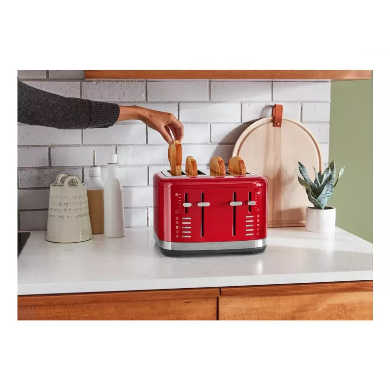 KitchenAid 5KMT4109EER 7 4 šķēles 1640 W sarkana, nerūsējošais tērauds