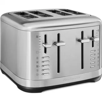 KitchenAid 859711675290 tosters 4 šķēlēm 1640 W Nerūsējošais tērauds
