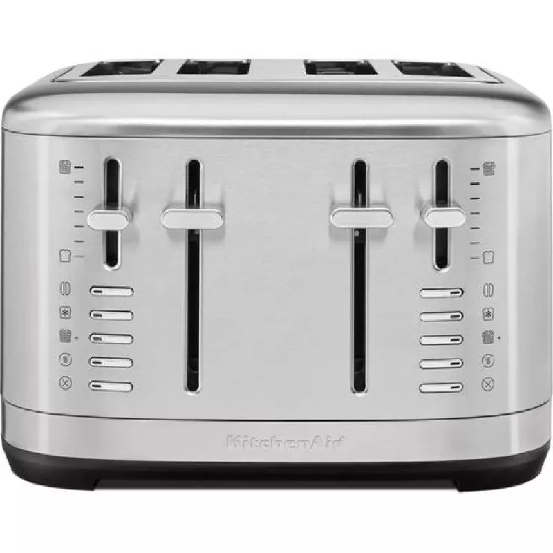 KitchenAid 859711675290 tosters 4 šķēlēm 1640 W Nerūsējošais tērauds