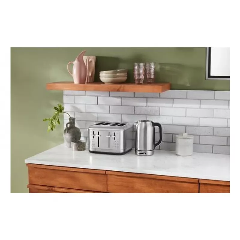 KitchenAid 859711675290 tosters 4 šķēlēm 1640 W Nerūsējošais tērauds