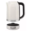 Elektriskā tējkanna KitchenAid 5KEK1701EPL 1.7 L 2400 W Melna, Nerūsējošais tērauds, Balta