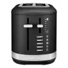 KitchenAid 859711684250 tosteris 7 2 šķēlēm 980 W Melns, Nerūsējošais tērauds