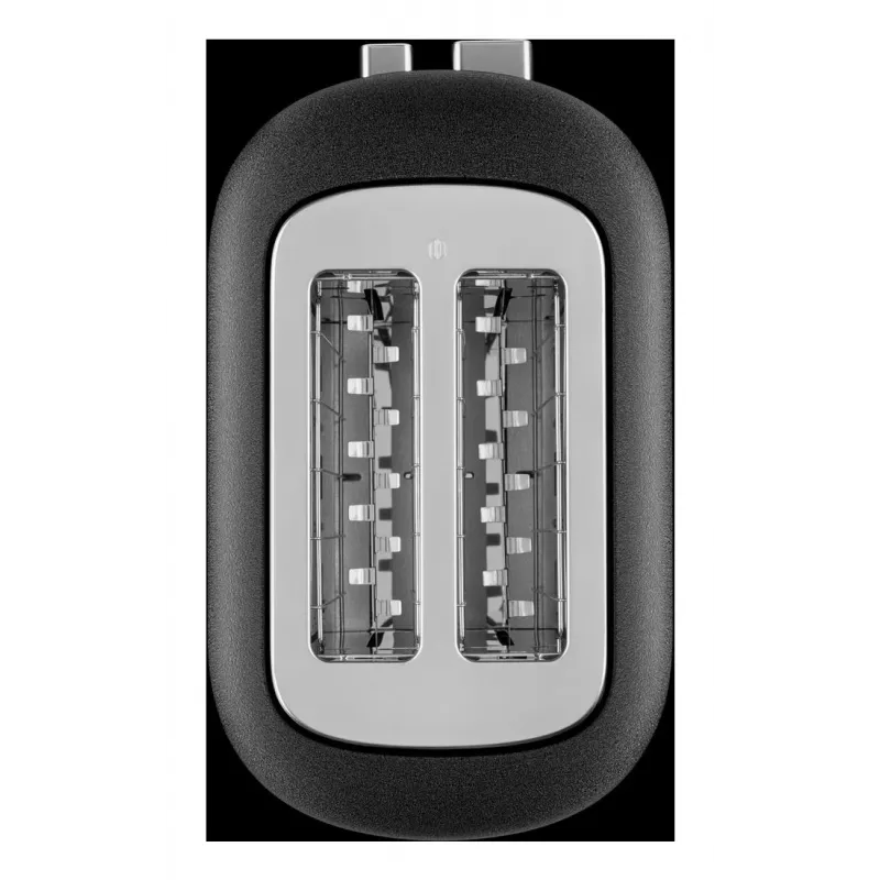 KitchenAid 859711684250 tosteris 7 2 šķēlēm 980 W Melns, Nerūsējošais tērauds