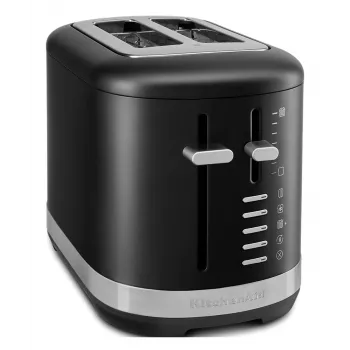 Toasteris KitchenAid 5KMT2109EBM 2 šķēlēm 980 W Melns, Nerūsējošais tērauds