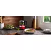 KitchenAid 5KFC3516EER 0.83 L 240 W Melns, Sarkans, Nerūsējošs tērauds