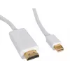 Sandberg MiniDP 1.2 > HDMI 4K 2m kabelis, balts