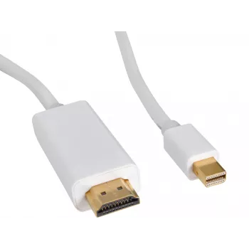 Sandberg MiniDP 1.2 > HDMI 4K 2m kabelis, balts