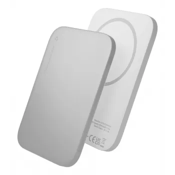dbramante1928 re-charge - Bezvadu Power Bank 3K WL Ultra Slim Qi1.3 - Balts