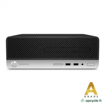 Atjaunots HP ProDesk 400 G5 SFF (Refurbished) A Intel® Core™ i5 i5-8400T 16 GB DDR4-SDRAM 256 GB SSD Windows 11 Pro PC Melns, Sudrabs