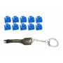 Microconnect MC-RJ45PORTBLOCK-B portu bloķētājs RJ-45 Zils 10 gab.