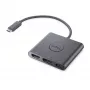 DELL 492-BCTU Vadu USB 3.2 Gen 2 (3.1 Gen 2) Type-C melns