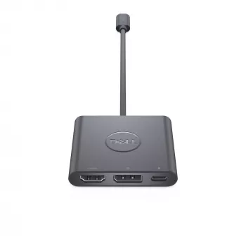 DELL 492-BCTU Vadu USB 3.2 Gen 2 (3.1 Gen 2) Type-C melns