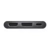 DELL 492-BCTU Vadu USB 3.2 Gen 2 (3.1 Gen 2) Type-C melns