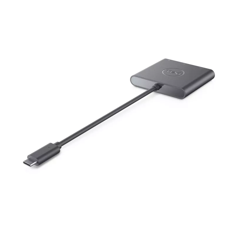 DELL 492-BCTU Vadu USB 3.2 Gen 2 (3.1 Gen 2) Type-C melns