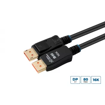 Microconnect MC-DP-MMG-200V2.1 DisplayPort 2.1 kabelis, 2m