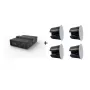 Vivolink Audiopack Subwoofer 6.5 + 4 x premium 40W griestu skaļruņi (Ierobežots komplekta piedāvājums) Melns Vadu 110 W