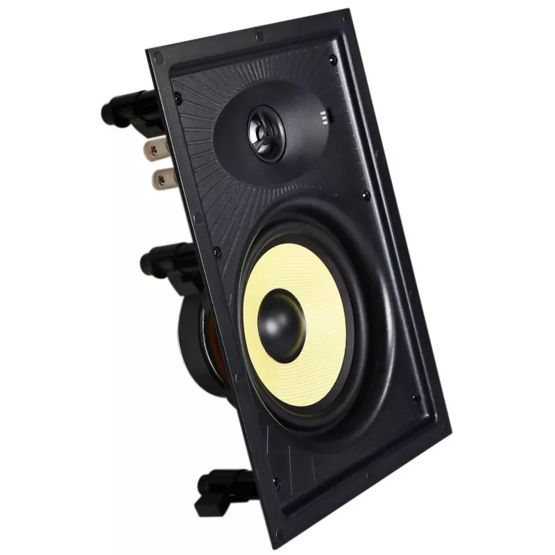 Vivolink Audiopack Komplekts: Aktīvais Subvūferis + 4 x Premium Iebūvējamie Sienas Skaļruņi (Ierobežots Komplekta Piedāvājums) Melns, Vadu, 110 W