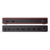 Lenovo ThinkPad USB4 Smart Dock 5500 ar 135W adapteri, vadu, melna