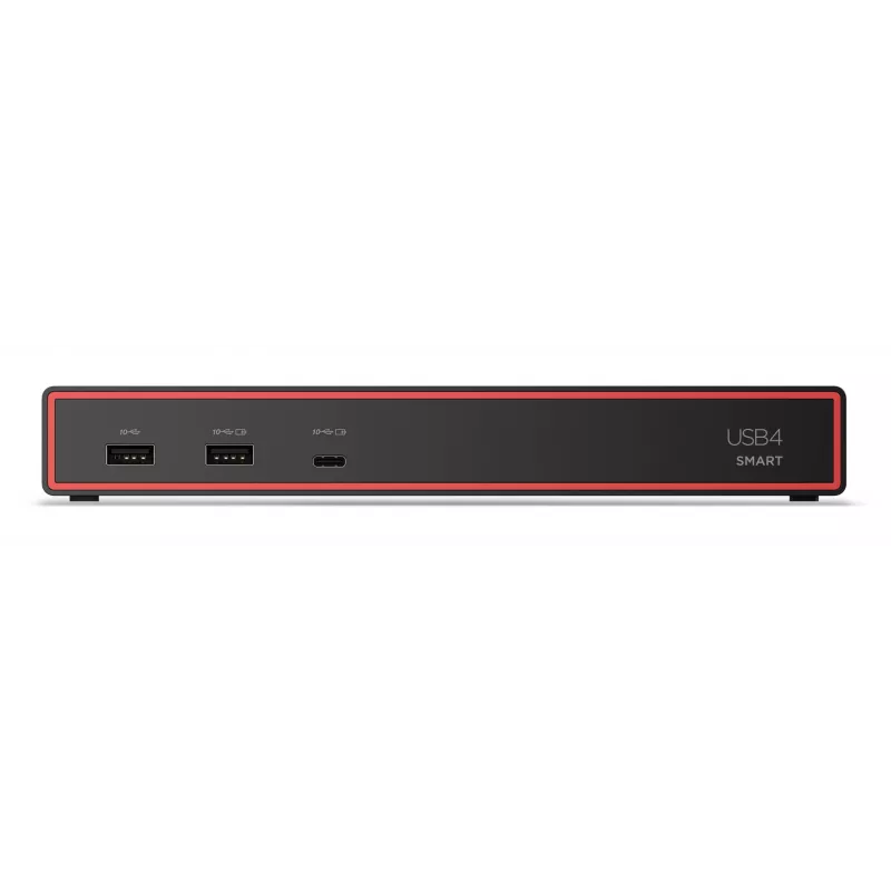 Lenovo ThinkPad USB4 Smart Dock 5500 ar 135W adapteri, vadu, melns