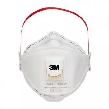 3M 9332PRO5 atkārtoti lietojams respirators FFP3, puse sejas maska, 5 gab.
