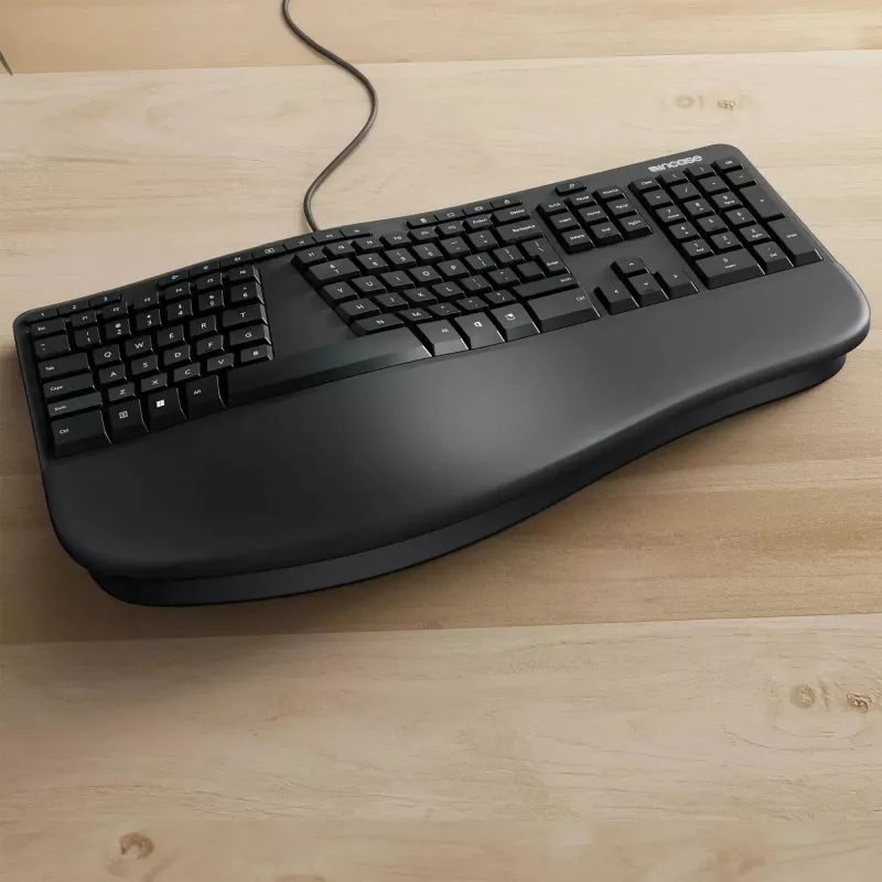 Incase Designed by Microsoft ergonomiskā tastatūra Office USB QWERTY angļu melna