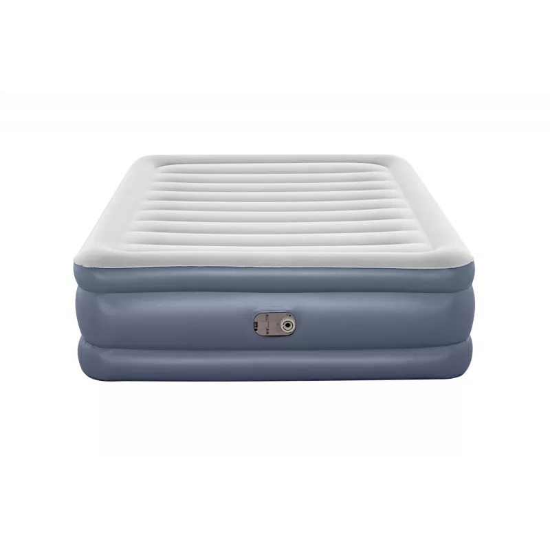 Bestway Tritech gaisa matracis Queen ar iebūvētu sūkni un pretmikrobu pārklājumu 2.03 m x 1.52 m x 51 cm