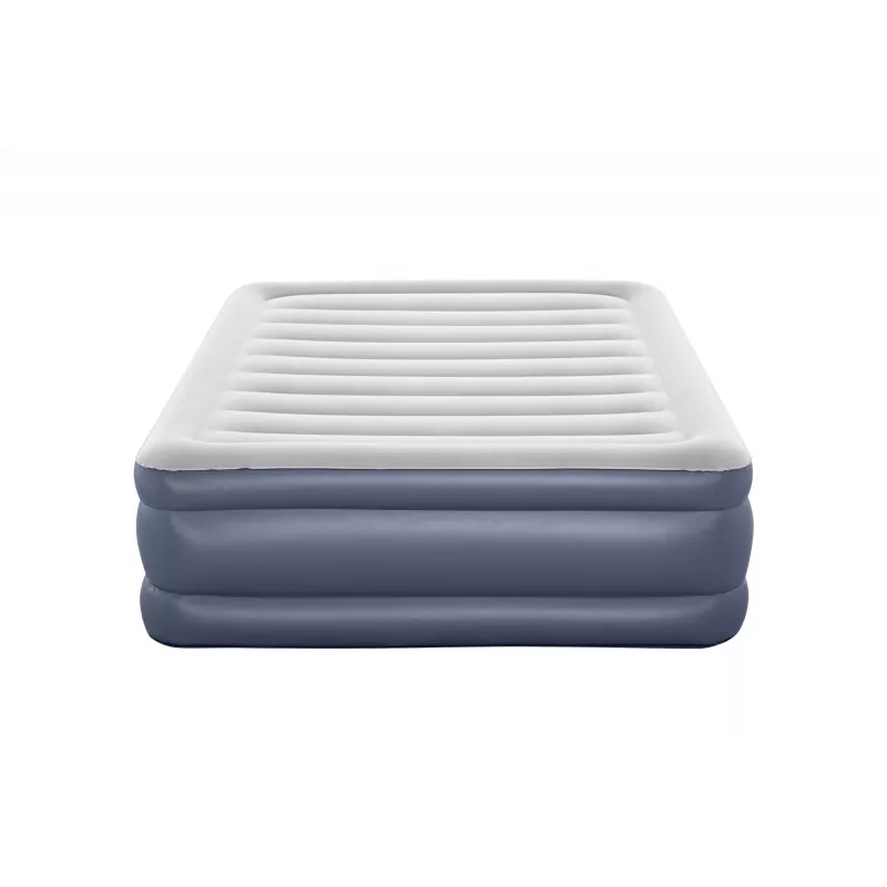 Bestway Tritech gaisa matracis Queen ar iebūvētu sūkni un pretmikrobu pārklājumu 2.03 m x 1.52 m x 51 cm