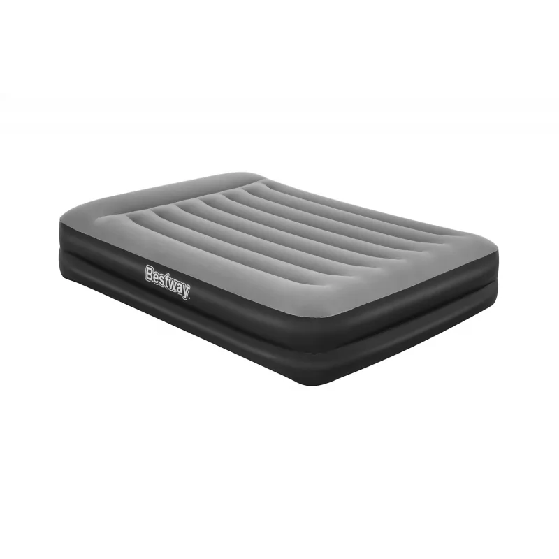 Bestway Tritech gaisa matracis Queen ar iebūvētu sūkni un pretmikrobu pārklājumu 2.03 m x 1.52 m x 46 cm