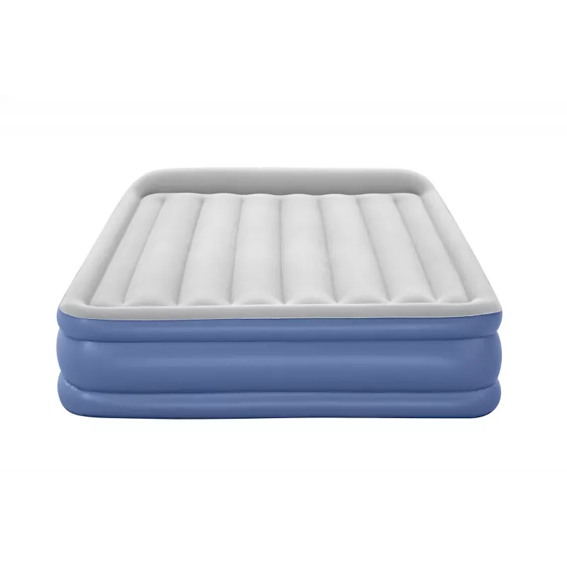 Bestway Tritech gaisa matracis Queen ar iebūvētu sūkni un pretmikrobu pārklājumu 2.03 m x 1.52 m x 46 cm