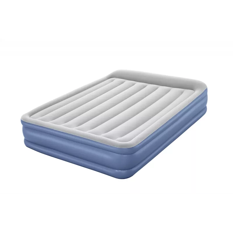 Bestway Tritech gaisa matracis Queen ar iebūvētu sūkni un pretmikrobu pārklājumu 2.03 m x 1.52 m x 46 cm
