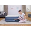 Bestway Tritech gaisa matracis Queen ar iebūvētu sūkni un pretmikrobu pārklājumu 2.03 m x 1.52 m x 46 cm