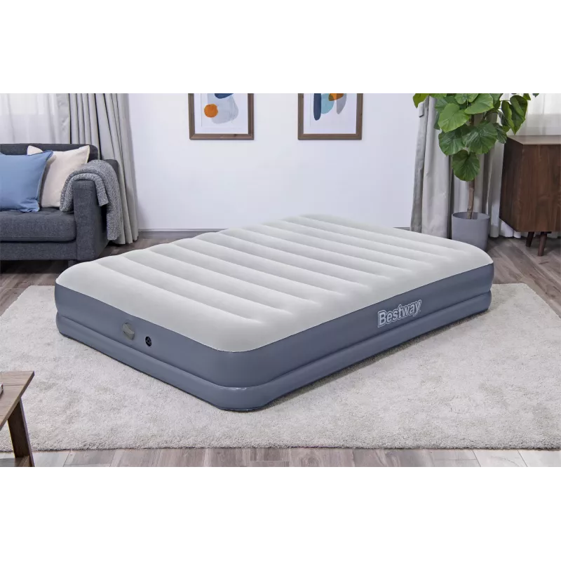 Bestway Tritech gaisa matracis Queen ar uzlādējamu sūkni 2.03 m x 1.52 m x 36 cm