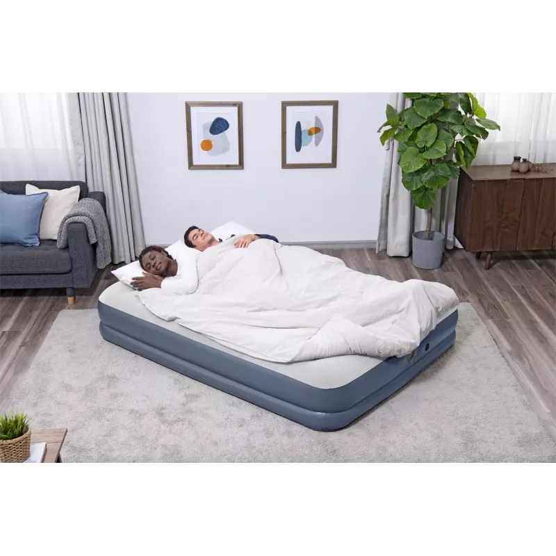 Bestway Tritech gaisa matracis Queen ar uzlādējamu sūkni 2.03 m x 1.52 m x 36 cm