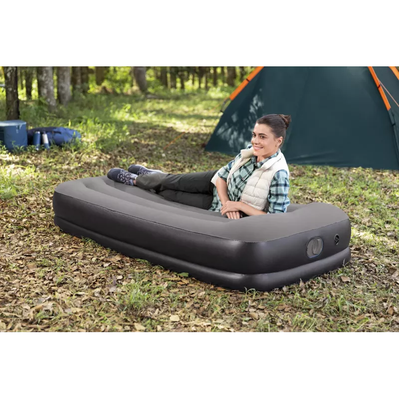 Bestway Tritech Twin gaisa matracis ar iebūvētu USB sūkni 1.91 m x 97 cm x 36 cm