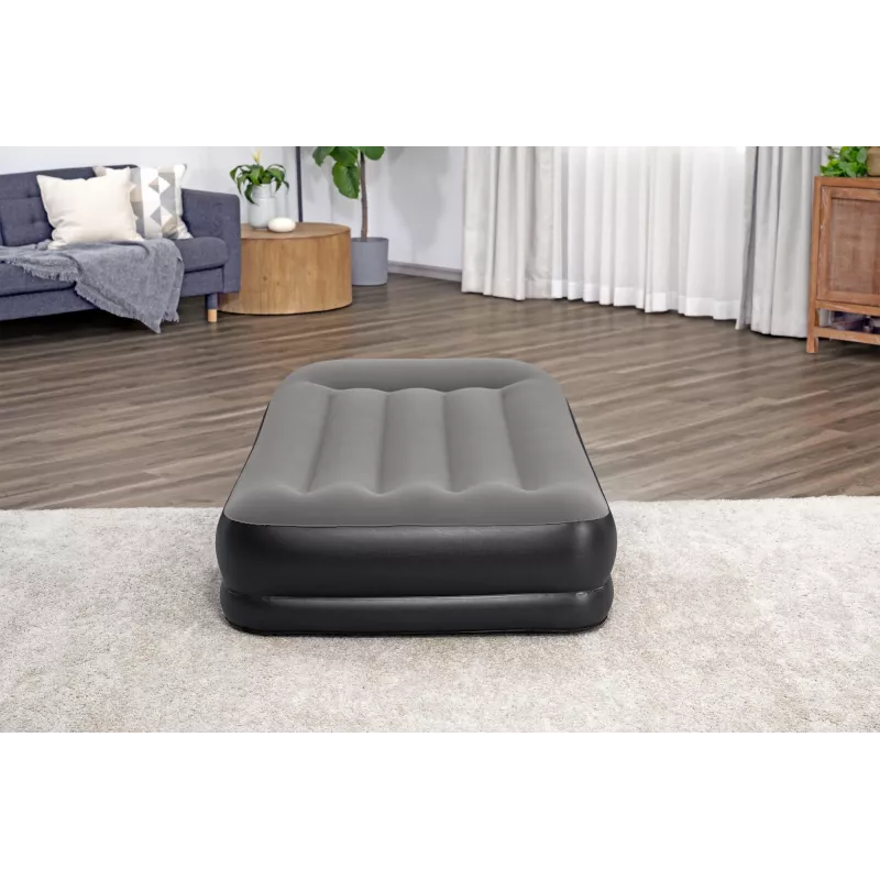 Bestway Tritech Twin gaisa matracis ar iebūvētu USB sūkni 1.91 m x 97 cm x 36 cm