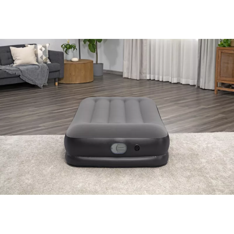Bestway Tritech Twin gaisa matracis ar iebūvētu USB sūkni 1.91 m x 97 cm x 36 cm