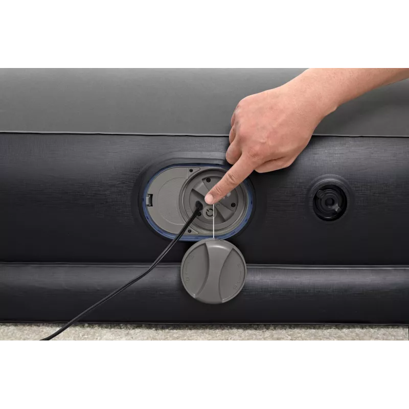 Bestway Tritech Twin gaisa matracis ar iebūvētu USB sūkni 1.91 m x 97 cm x 36 cm