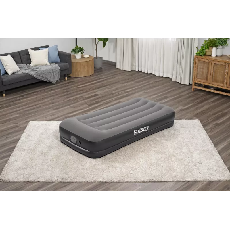 Bestway Tritech Twin gaisa matracis ar iebūvētu USB sūkni 1.91 m x 97 cm x 36 cm