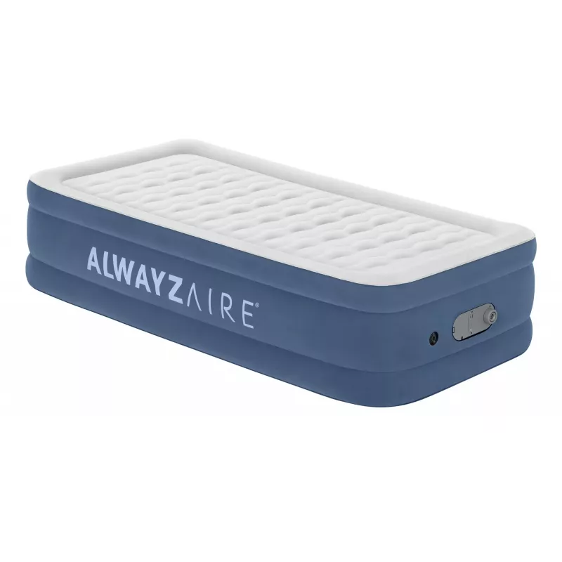 Bestway AlwayzAire Twin gaisa matracis ar iebūvētu dubulto sūkni 1,91 m x 97 cm x 46 cm