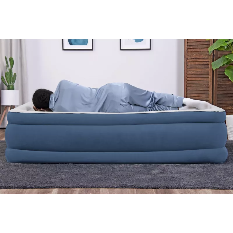 Bestway AlwayzAire Twin gaisa matracis ar iebūvētu dubulto sūkni 1,91 m x 97 cm x 46 cm