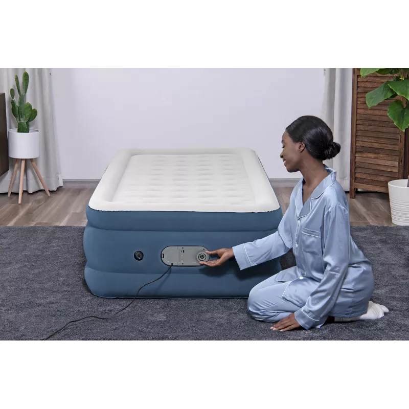 Bestway AlwayzAire Twin gaisa matracis ar iebūvētu dubulto sūkni 1,91 m x 97 cm x 46 cm